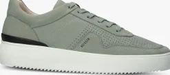 BLACKSTONE e lage sneakers marble colton groen Clearance