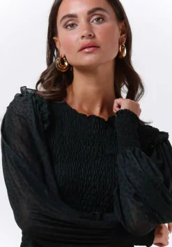 BRUUNS BAZAAR e midi jurk phlox isabella dress groen Sale