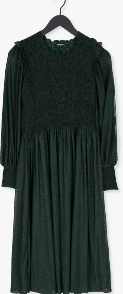 BRUUNS BAZAAR e midi jurk phlox isabella dress groen Sale