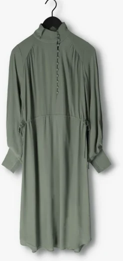 BRUUNS BAZAAR e midi jurk lilli lyra dress groen Sale