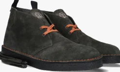 CLARKS ORIGINALS e veterschoenen desert boot heren groen Online