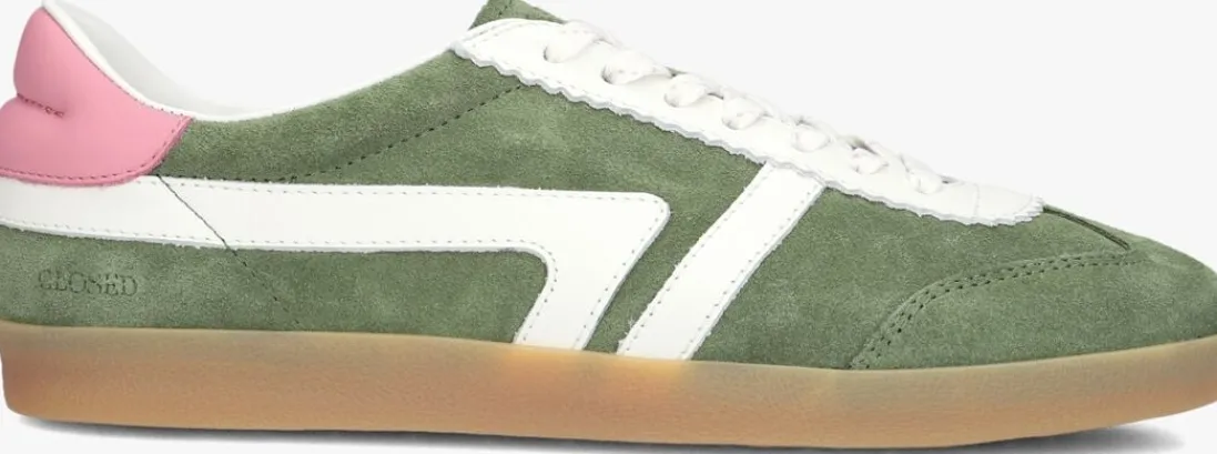 CLOSED e lage sneakers sneaker groen New