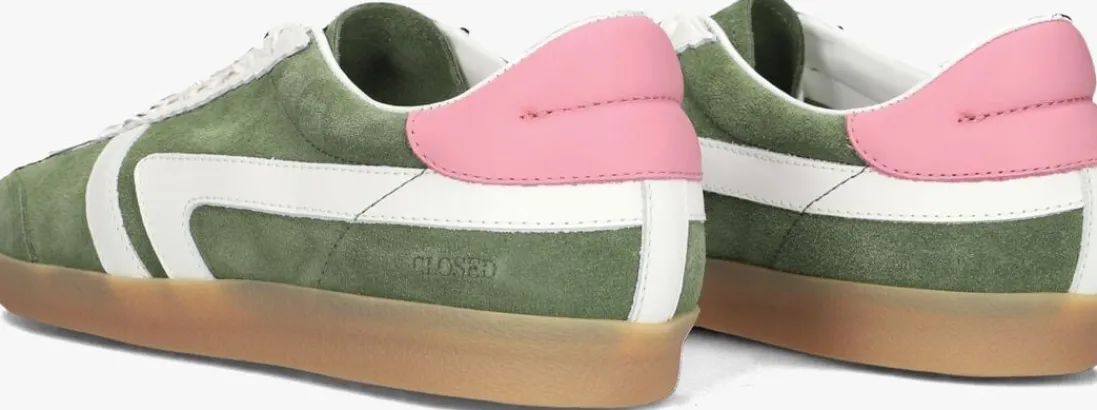 CLOSED e lage sneakers sneaker groen New