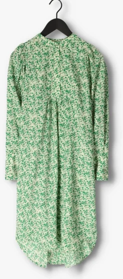 CO'COUTURE e midi jurk perry volume dress groen Online