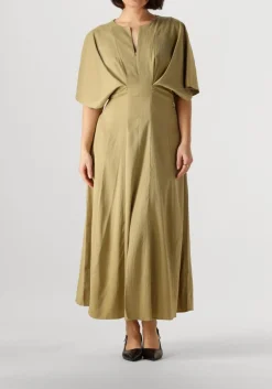 COPENHAGEN MUSE e midi jurk vianna dress groen Outlet