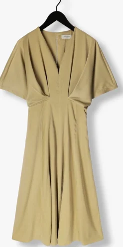 COPENHAGEN MUSE e midi jurk vianna dress groen Outlet