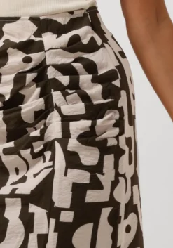 DANTE6 e midirok print smock rok groen Outlet