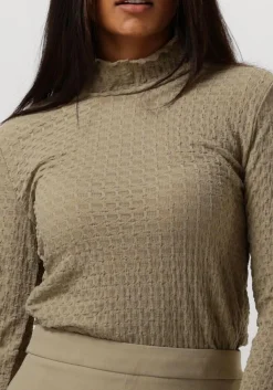 DANTE6 e trui zane structured layering top groen New