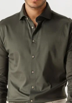 DESOTO LUXURY e klassiek overhemd luxury hai 1/1 groen Online
