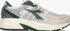 DIADORA e lage sneakers mesh combi runner groen Discount