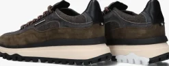 FLORIS VAN BOMMEL e lage sneakers sfm-10248 de gripper groen Outlet