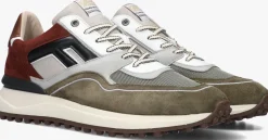 FLORIS VAN BOMMEL e lage sneakers sfm-10139 noppi groen Outlet