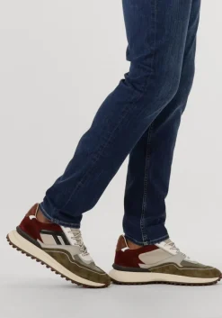 FLORIS VAN BOMMEL e lage sneakers sfm-10139 noppi groen Outlet