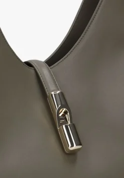 FURLA e schoudertas goccia m hobo groen