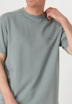 GENTI e t-shirt t-shirt ss j2025-1227 groen Sale