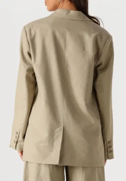 GESTUZ e blazer gzizza linen blazer groen New