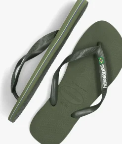 HAVAIANAS e teenslippers brasil logo groen Best