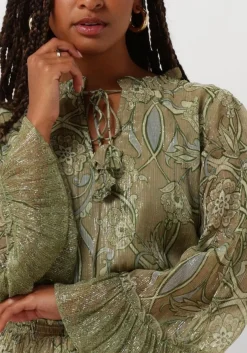 IBANA e maxi jurk donston groen Outlet