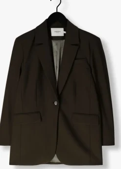JANICE e blazer blazer dames oversized hank groen New
