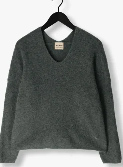 MOS MOSH e trui mmthora v-neck knit groen Discount