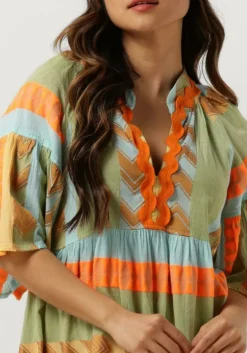 NEMA e mini jurk bella groen Clearance