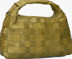 NÚNOO e núnoo schoudertas dandy braided village groen Outlet