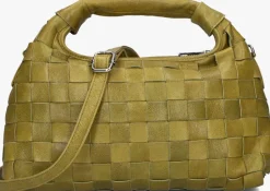 NÚNOO e núnoo schoudertas dandy braided village groen Outlet
