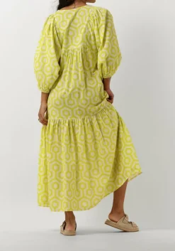 NOTRE-V e maxi jurk nv-dente midi dress groen Best