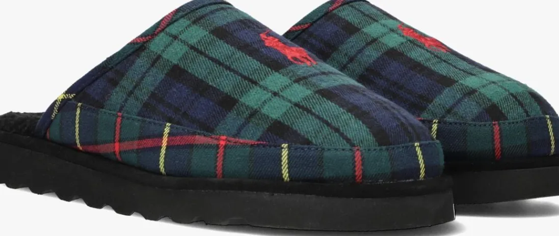 POLO RALPH LAUREN e pantoffels reade scuff-dress groen Online