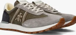 PREMIATA e lage sneakers john low groen