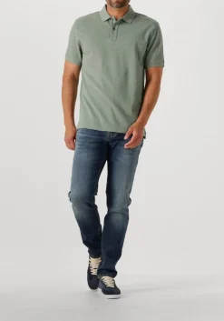 PROFUOMO e polo polo short sleeve groen Discount