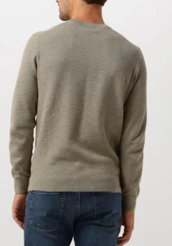 PROFUOMO e trui pullover crew neck groen New