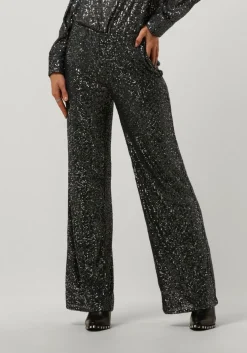 SECOND FEMALE e wijde broek moonshine trousers groen Best