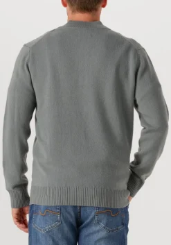 STEFANO LAURAN e trui half zip l groen Online