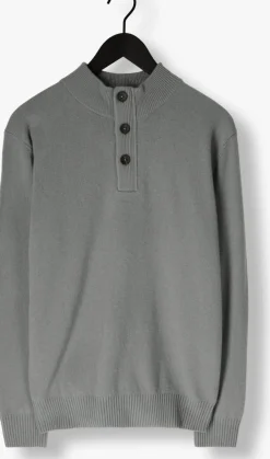 STEFANO LAURAN e trui half zip l groen Online