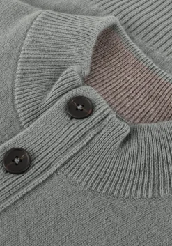 STEFANO LAURAN e trui half zip l groen Online