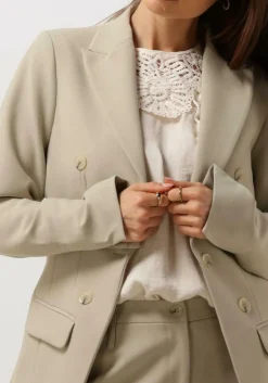 SUMMUM e blazer blazer fitted foam uni groen Discount