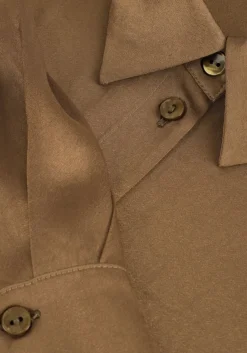 SUMMUM e blouses blouse silky touch groen Outlet