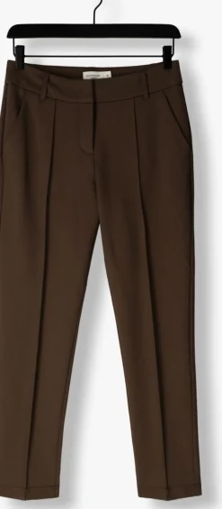 SUMMUM e flared broek trousers punto milano groen New