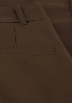 SUMMUM e flared broek trousers punto milano groen New