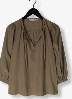 SUMMUM e top top short sleeves modal blend groen Best