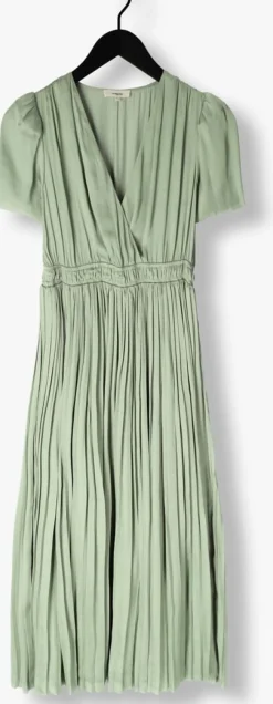 SUNCOO e maxi jurk cyra groen Clearance