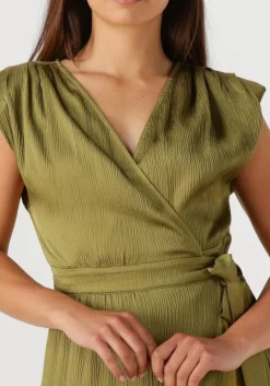 SUNCOO e midi jurk cesaria groen Sale