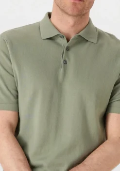 THE GOODPEOPLE e polo plan groen Outlet