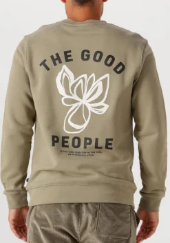 THE GOODPEOPLE e sweater lito groen Discount