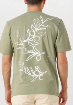 THE GOODPEOPLE e t-shirt tex groen Discount
