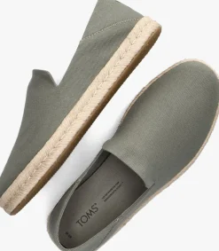 TOMS e instappers santiago heren groen Outlet