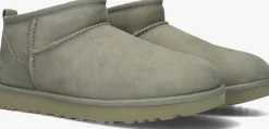 UGG e vachtlaarzen w classic ultra mini groen