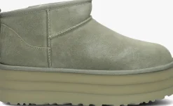 UGG e vachtlaarzen w classic ultra mini platform groen New