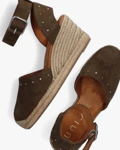 UNISA e espadrilles cliver groen Discount
